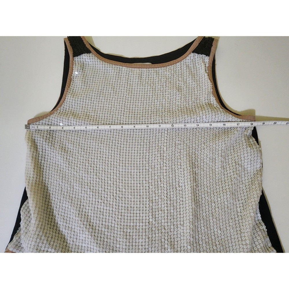 Loft Tank Top medium sequins - Picture 6 of 8